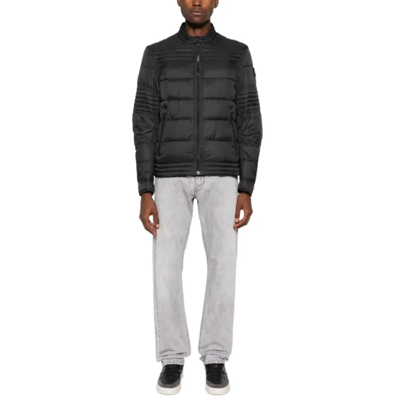 HUGO BOSS Logo Patch Zip Up Jacket-1