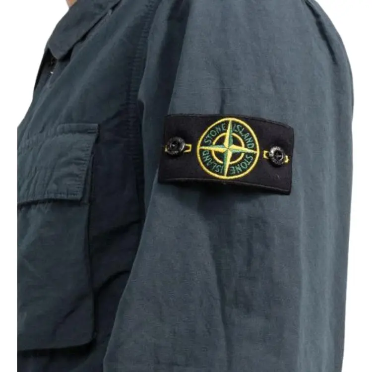 STONE ISLAND Patch pocket Shirt Jacket-5