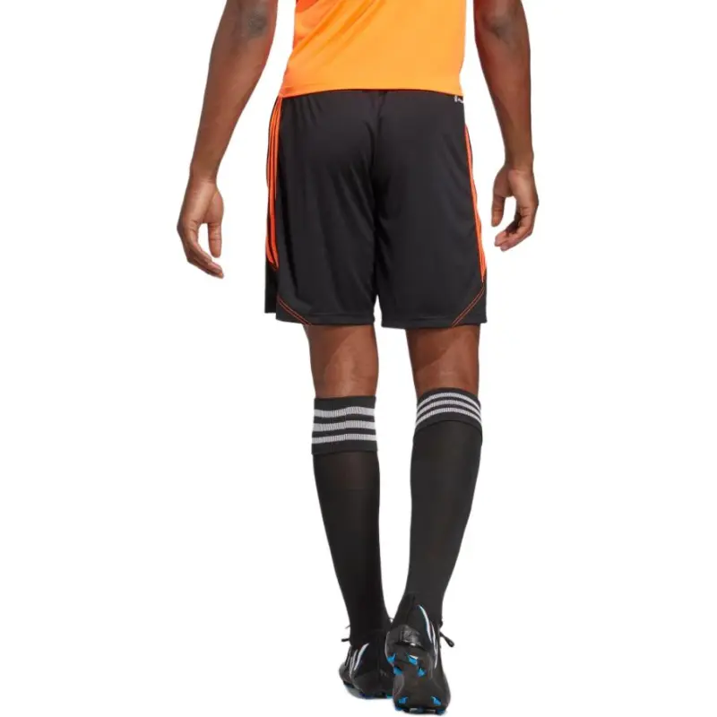 Adidas Soccer Bottoms Men's Black/Signal Orange-4