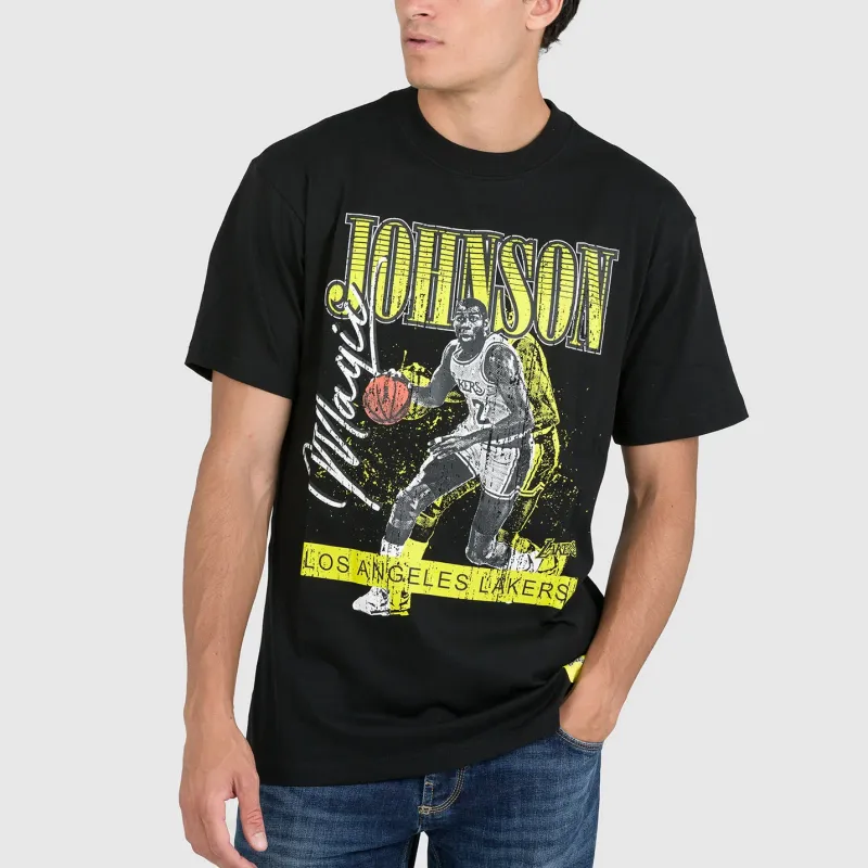 Mitchell & Ness SS24 T Shirt Unisex Black-3
