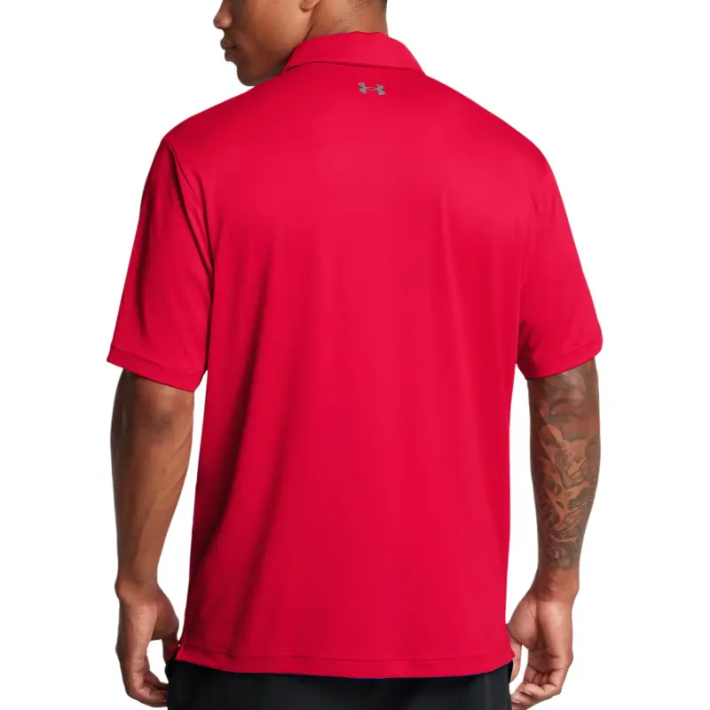 Under Armour Collegiate FW24 Polo Shirt Men's Red-3