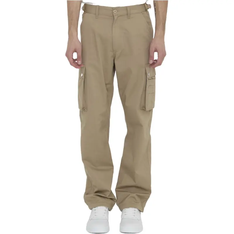 CELINE Cotton Linen Cargo Pants-2