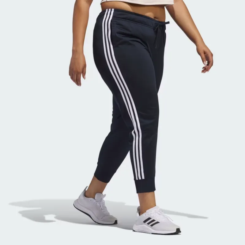 Adidas Free Shipping With AdiClub Essentials Warm-Up Slim Tapered 3-Stripes Track Pants Plus Size-3
