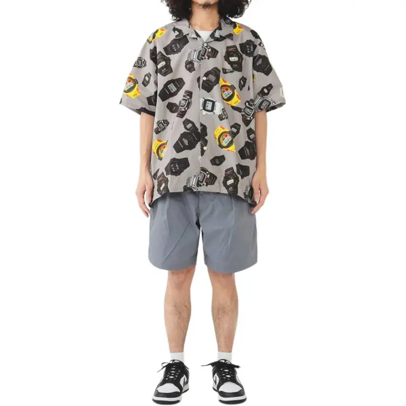G-SHOCK Shirts Unisex Gray-2