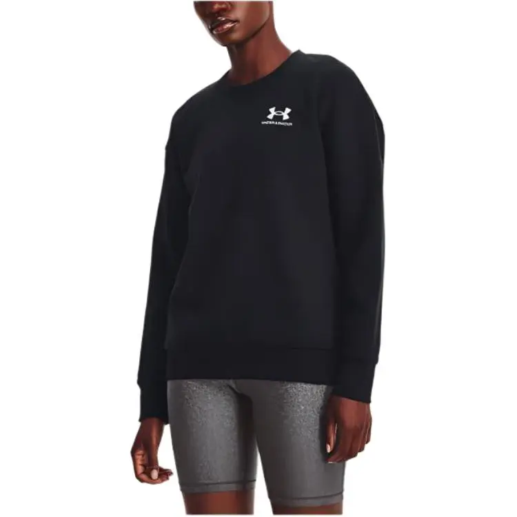 Under Armour Essential Sweatshirts Women's Black-2