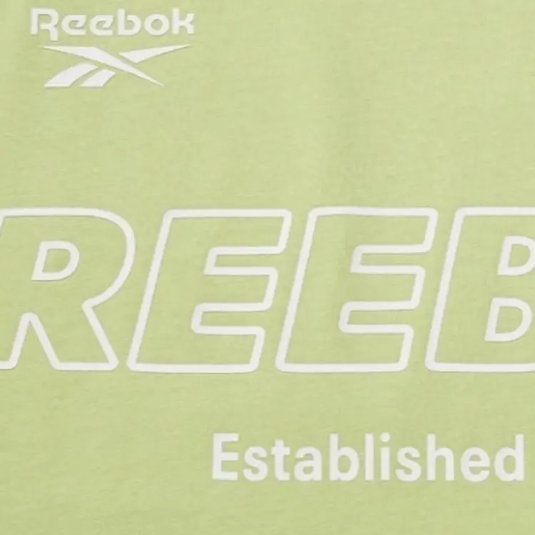 Reebok T Shirt Unisex Lime Green-5