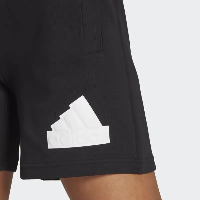 Adidas Future Icons Badge Of Sport Shorts Casual Shorts Women's Black-5