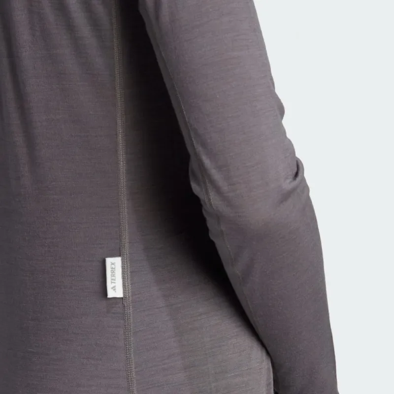Adidas Free Shipping With AdiClub Terrex Xperior Merino 150 Baselayer Long Sleeve Tee-5