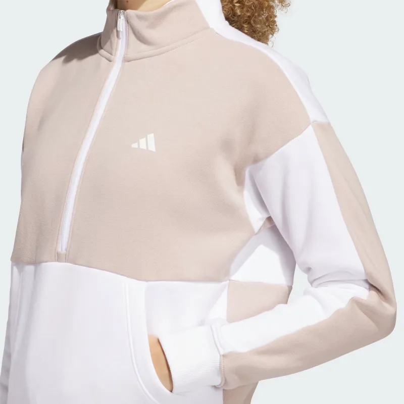 Adidas Free Shipping With AdiClub Half Zip Jacket-3