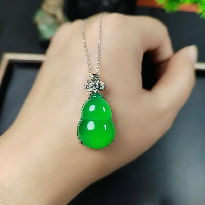 Gifts Chalcedony Necklaces Women's-7