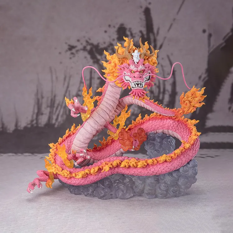 BANDAI Figuarts Zero FZ One Piece, Ultra Battle, Light Moon Peach, Double Dragon Diagram Scale Figures-2