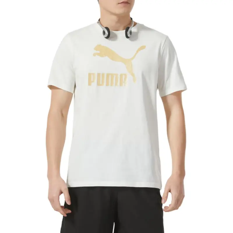 PUMA T Shirts Unisex White-2