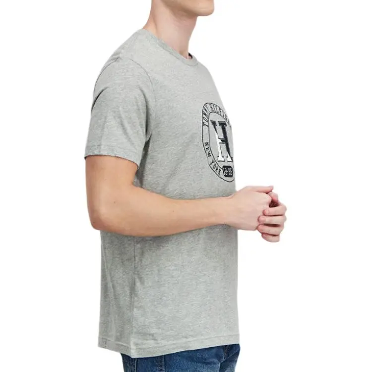 Tommy Hilfiger T Shirt Men's Gray-4