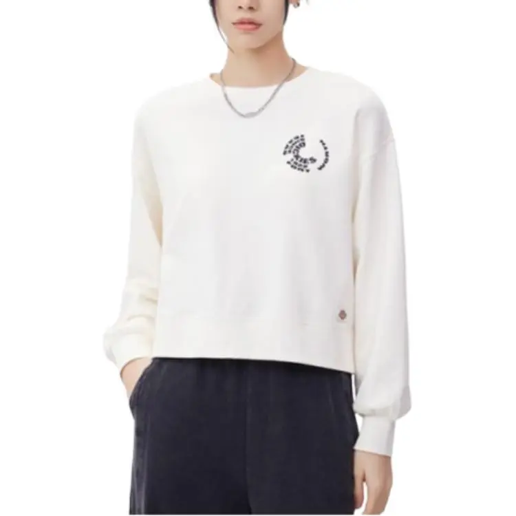 Dickies Sweatshirts Women's White Egret White-4