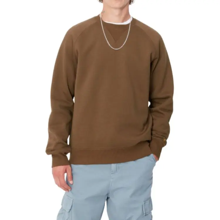 Carhartt WIP Chase Logo Embroidered Crewneck Sweatshirt-3