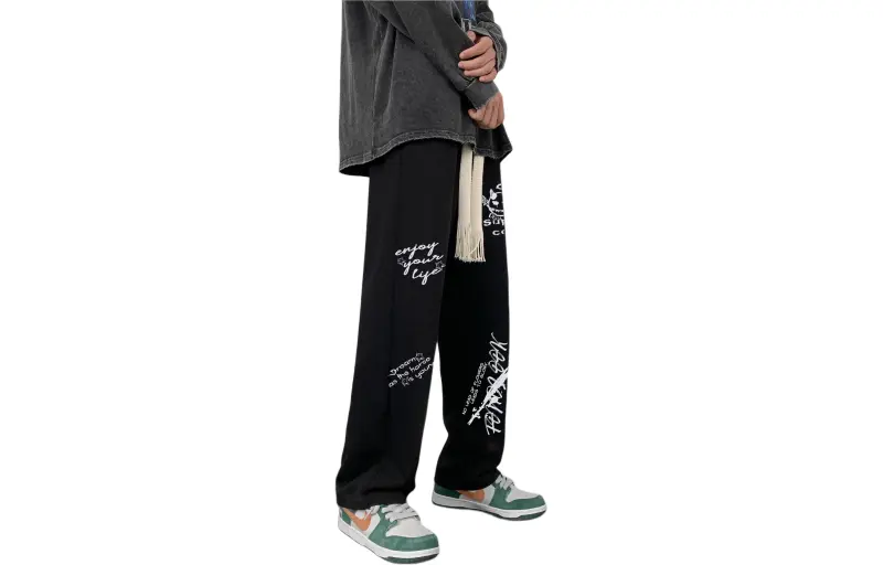 FONDLOOK Casual Pants Unisex-3