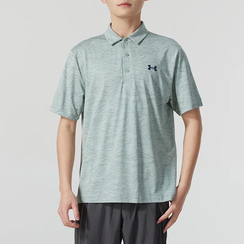 Under Armour Polo Shirt Men's Lime Green-1