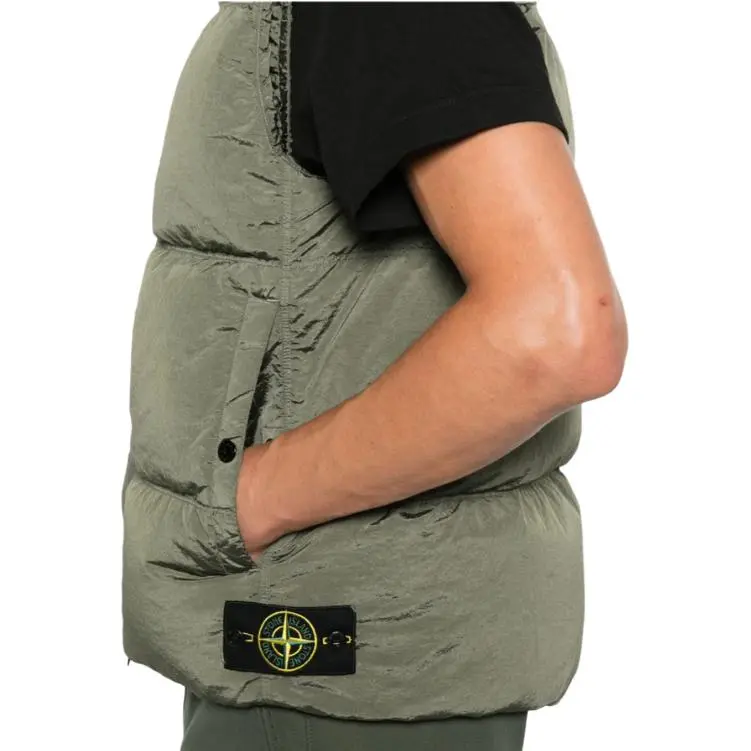 STONE ISLAND Compass badge Gilet-4