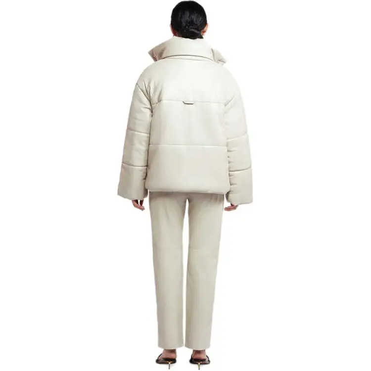 NANUSHKA Puffer Jacket Women's Cream-2