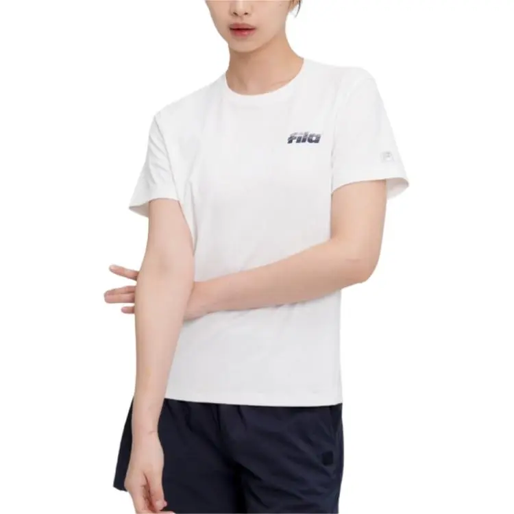 FILA T Shirts Unisex White-3