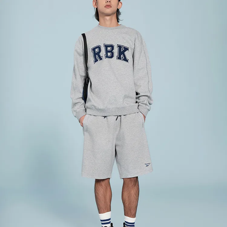 Reebok Sweatshirt Unisex Light Heather Gray-1