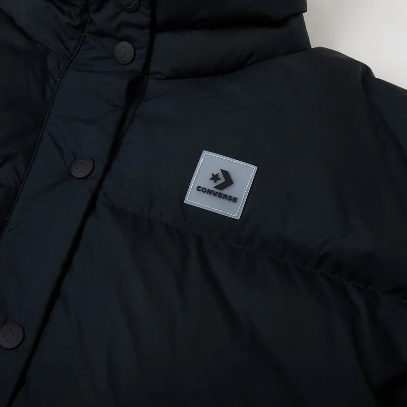 Converse Down Jacket Women's Black-3