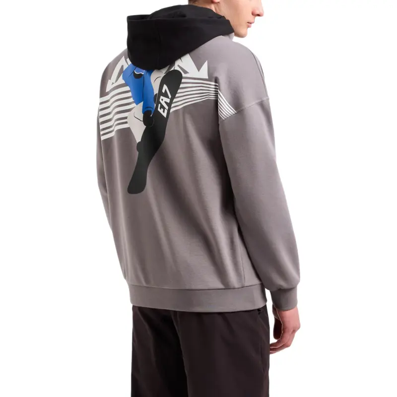 EMPORIO ARMANI Graphic print Hoodie-2