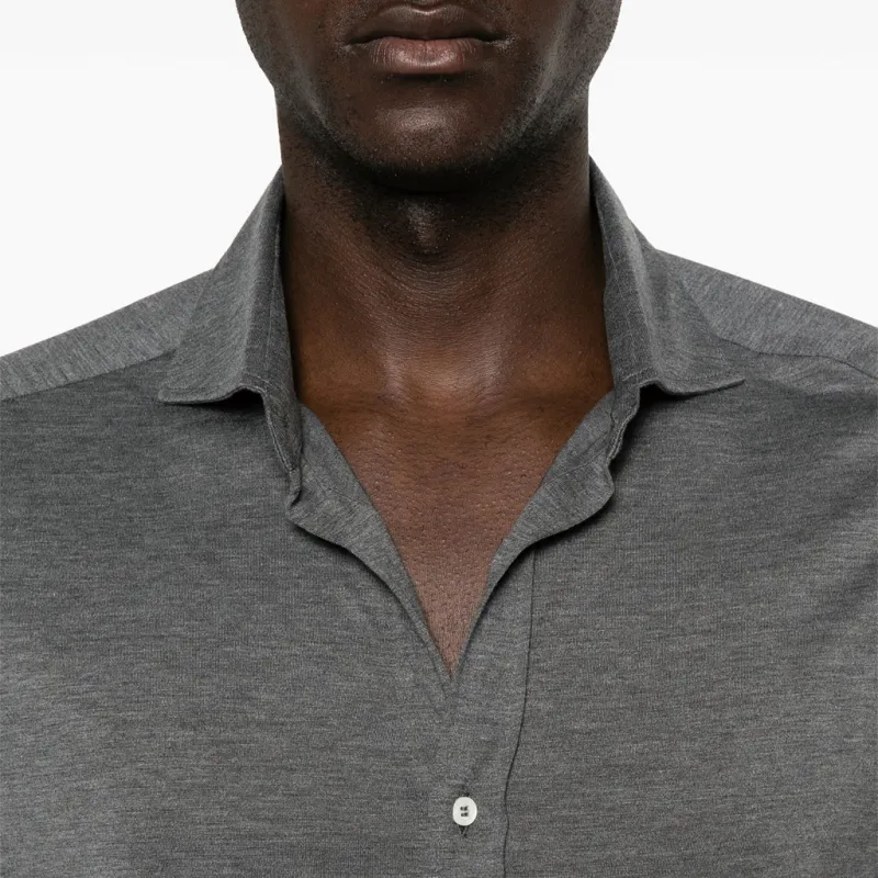 Brunello Cucinelli Mélange Jersey Shirt-4