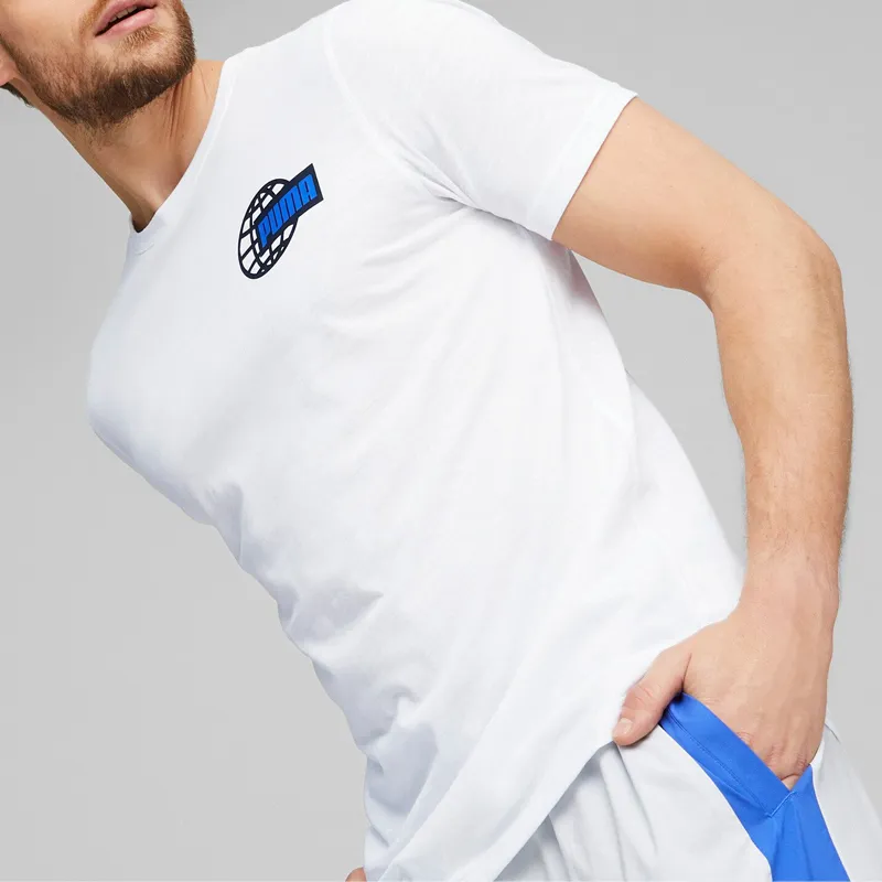 PUMA INTL T Shirts Men White-3