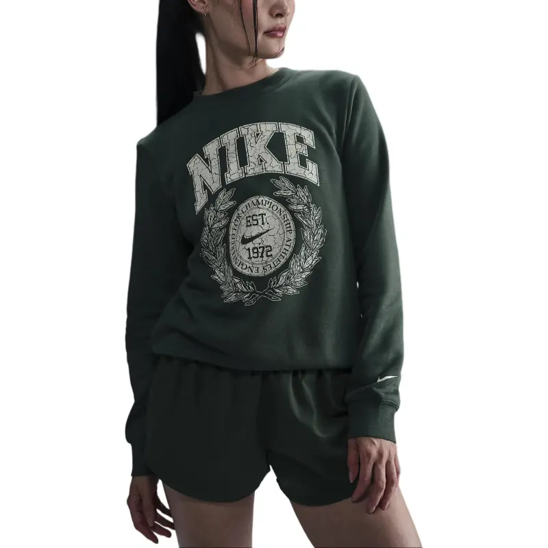 Nike Sportswear Club FW24 Sweatshirt Women's Vintage Green-1