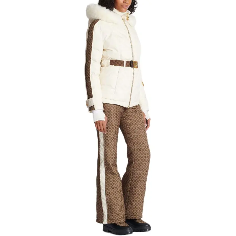 BALMAIN Pb Monogram Belted Ski Jacket-6