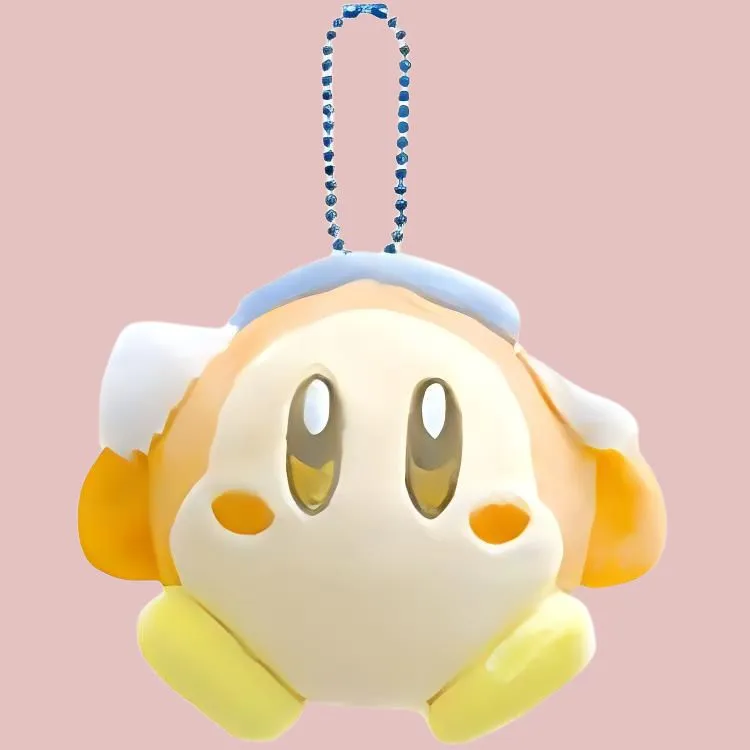 Kirby/Waddle Dee Winter Outfit Theme Waddle Dee Dolls Plush Pendant 12cm Height-1