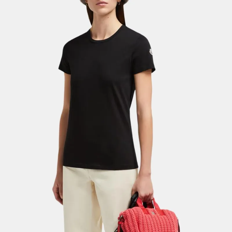 Moncler Logo Patch Crewneck T Shirt-3