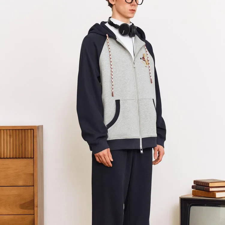 Bosieagender Sweatshirt Unisex Navy Blue-1