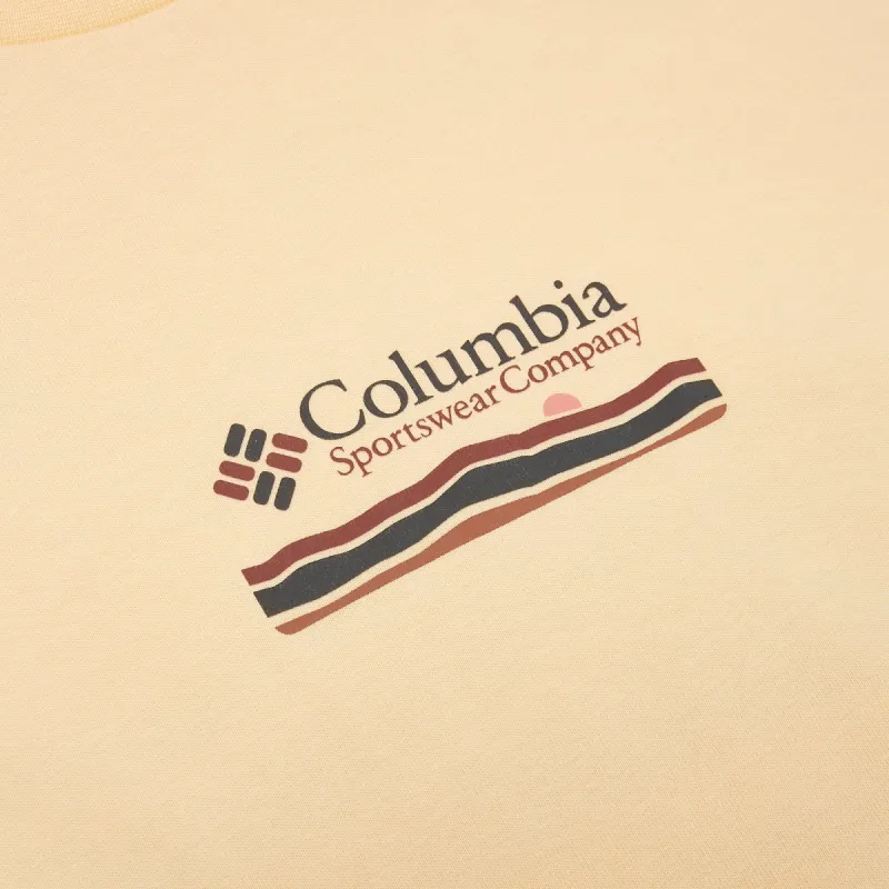Columbia T Shirt Women's Yellow-5