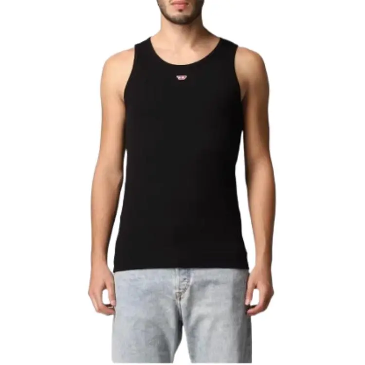 DIESEL T Lifty D Logo embroidered Tank Top-2