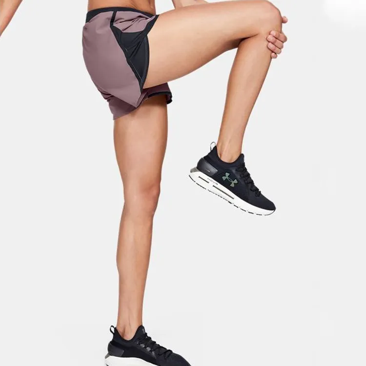 Under Armour Casual Shorts Women's Gray Pink-4