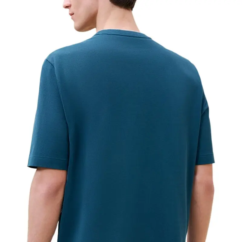 HERMES SS24 T Shirt Men's Oil Blue-1