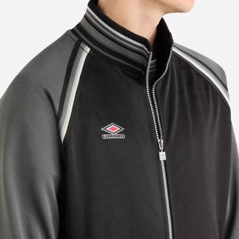 Umbro SS24 Monogram Anthem Jacket Jacket Men's Black-3