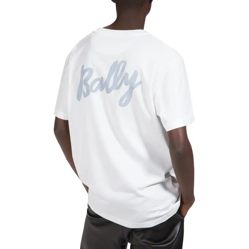 BALLY T Shirts Men White-2