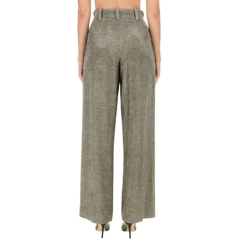 Alysi Pleated Palazzo Pants-3