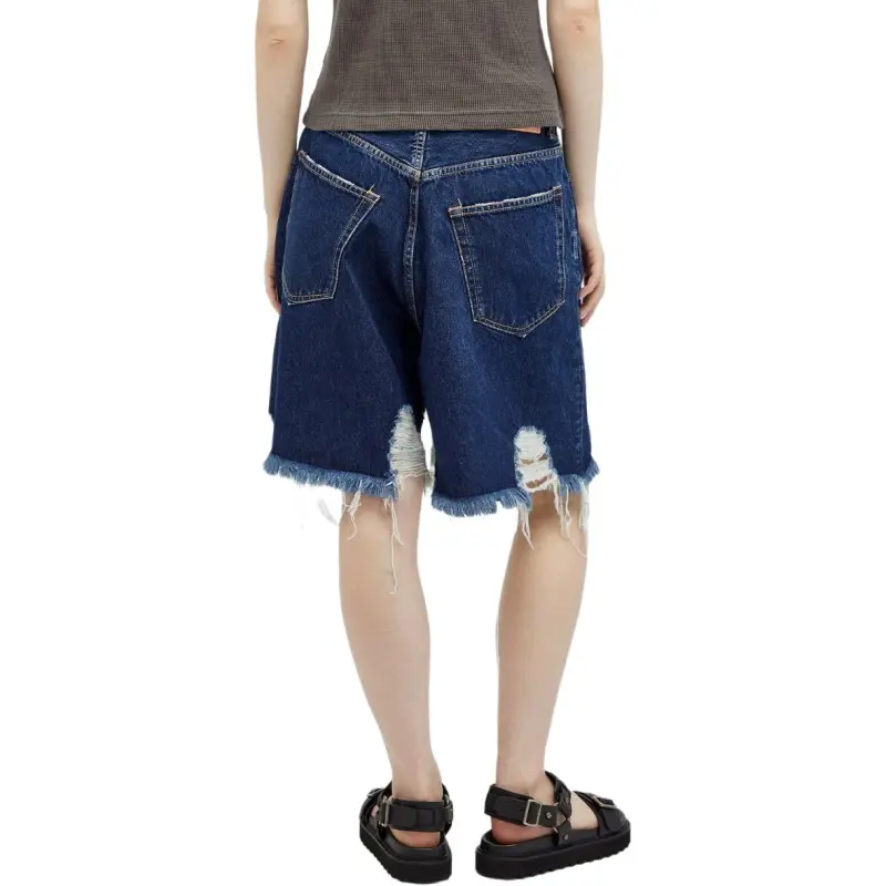 Acne Studios Denim Shorts Women's Blue-4