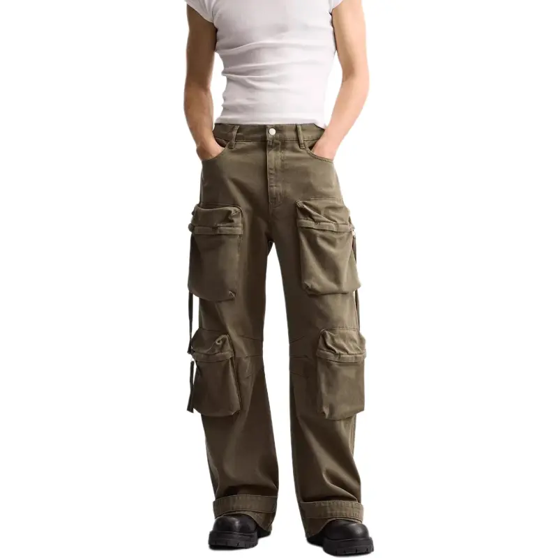 ZARA Jeans Men Brown-1