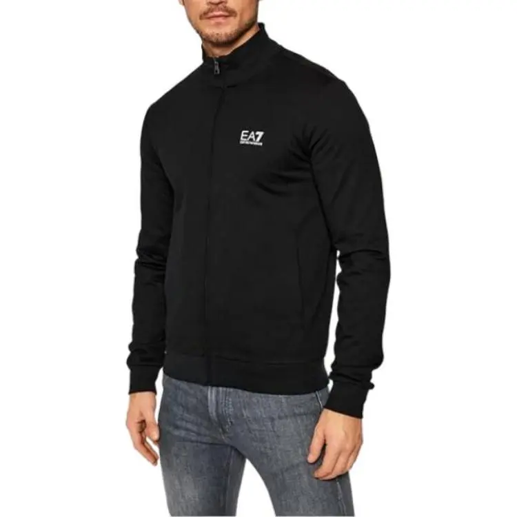 EMPORIO ARMANI Zip Up High Neck Sweatshirt-3