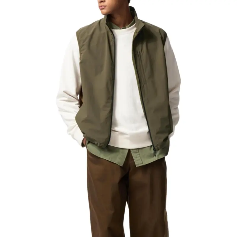 UNIQLO Vests Unisex Olive-1