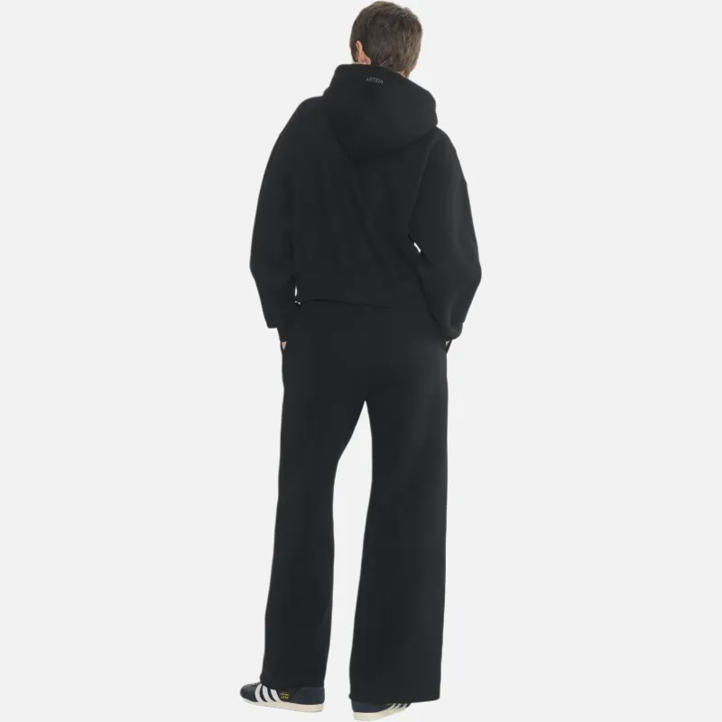 ARITZIA Cozy Sweatfleece Mega FlutterTM Sweatpant Knitted Sweatpants Women's Black-3