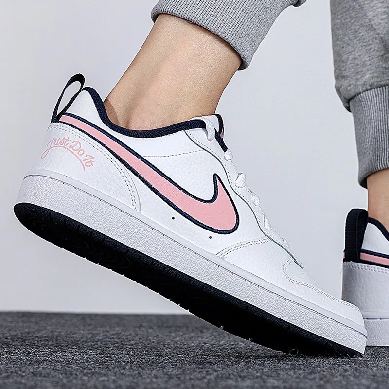 Nike Court Borough Low 2 SE1 'White Blue Pink' GS-4