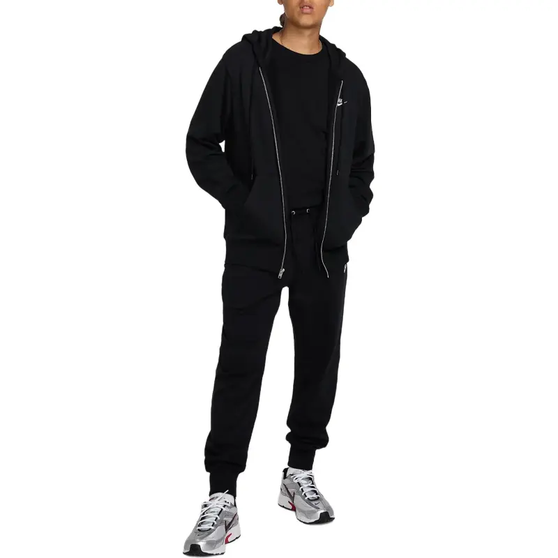 Nike Club Knitted Sweatpants Men's Black/Black/White-2