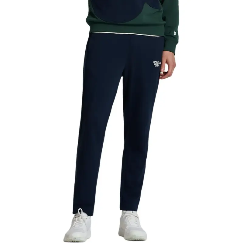 Wilson KNIT PANT Knitted Sweatpants Men's Marine Blue-4