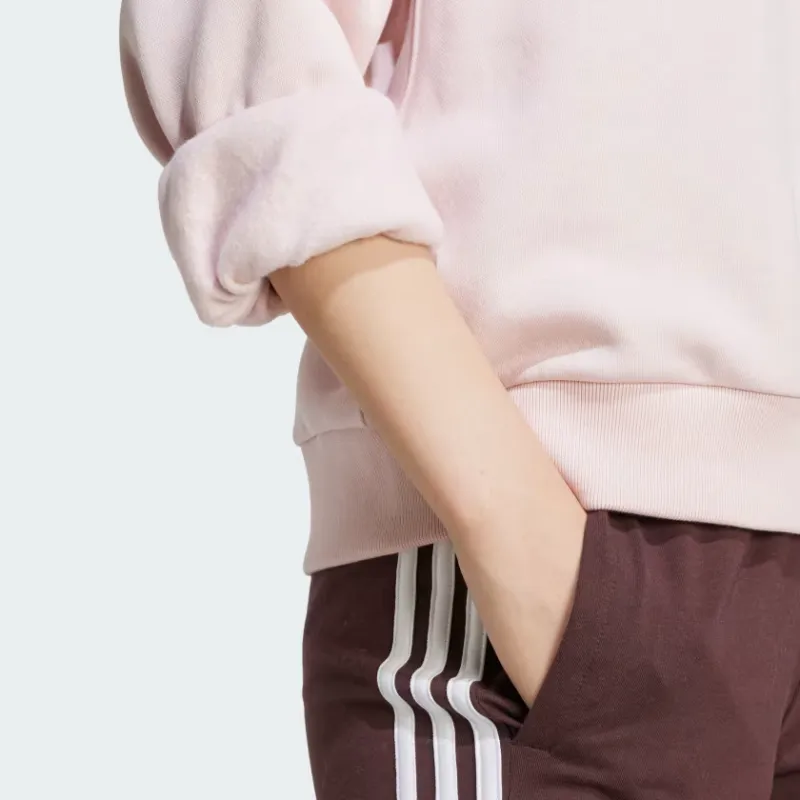 Adidas Free Shipping With AdiClub All Szn Fleece Loose Sweatshirt-3